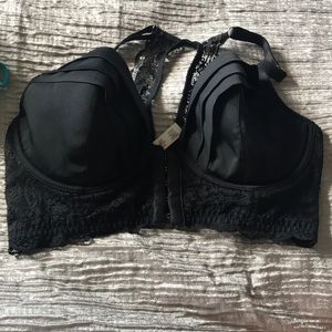 Racer back lace bra